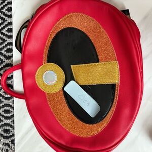 Red and Gold Women's Bag